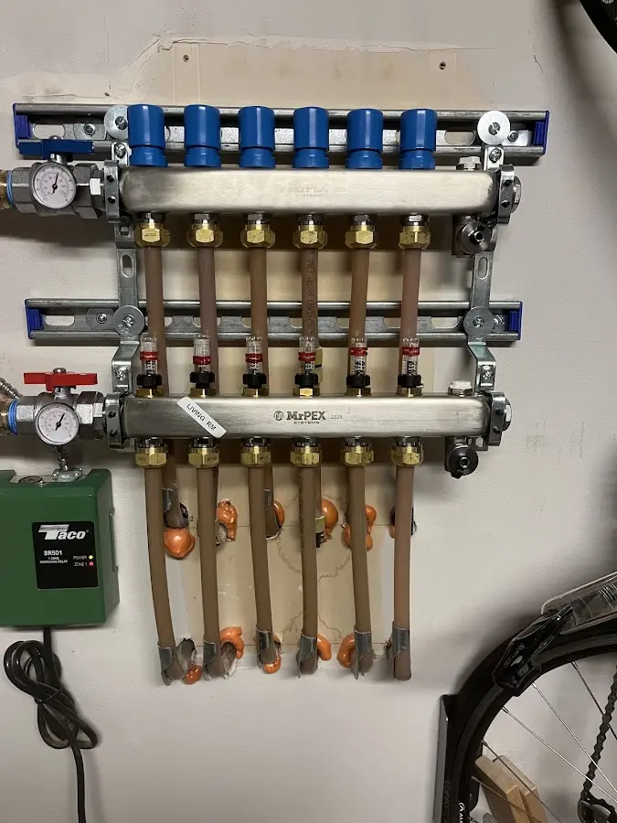 Plumber performing Leak Detection at a residential property in Oscoda